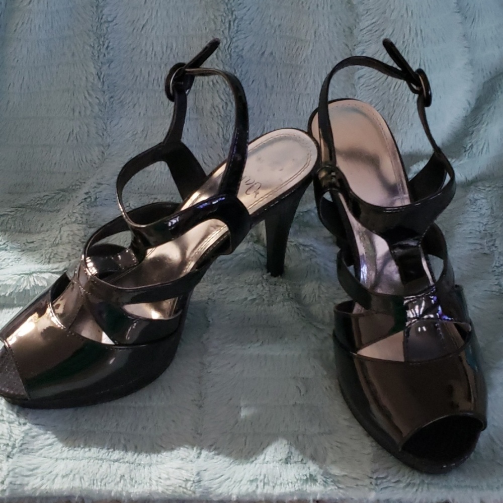 Black Sandal Heels